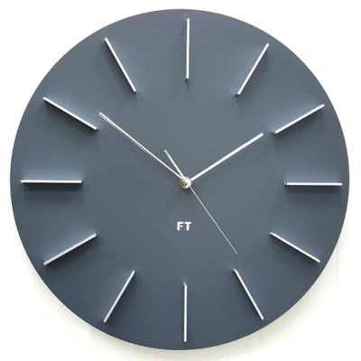 Future Time FT2010GY Round grey Designové 